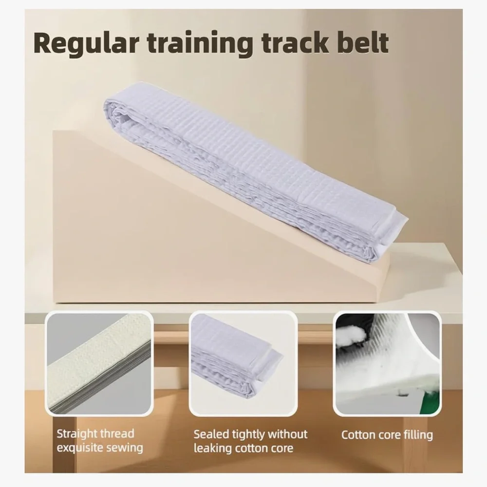 White martial arts belt 220cm
